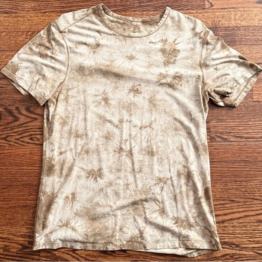 lululemon athletica Tan Short Sleeve Tee